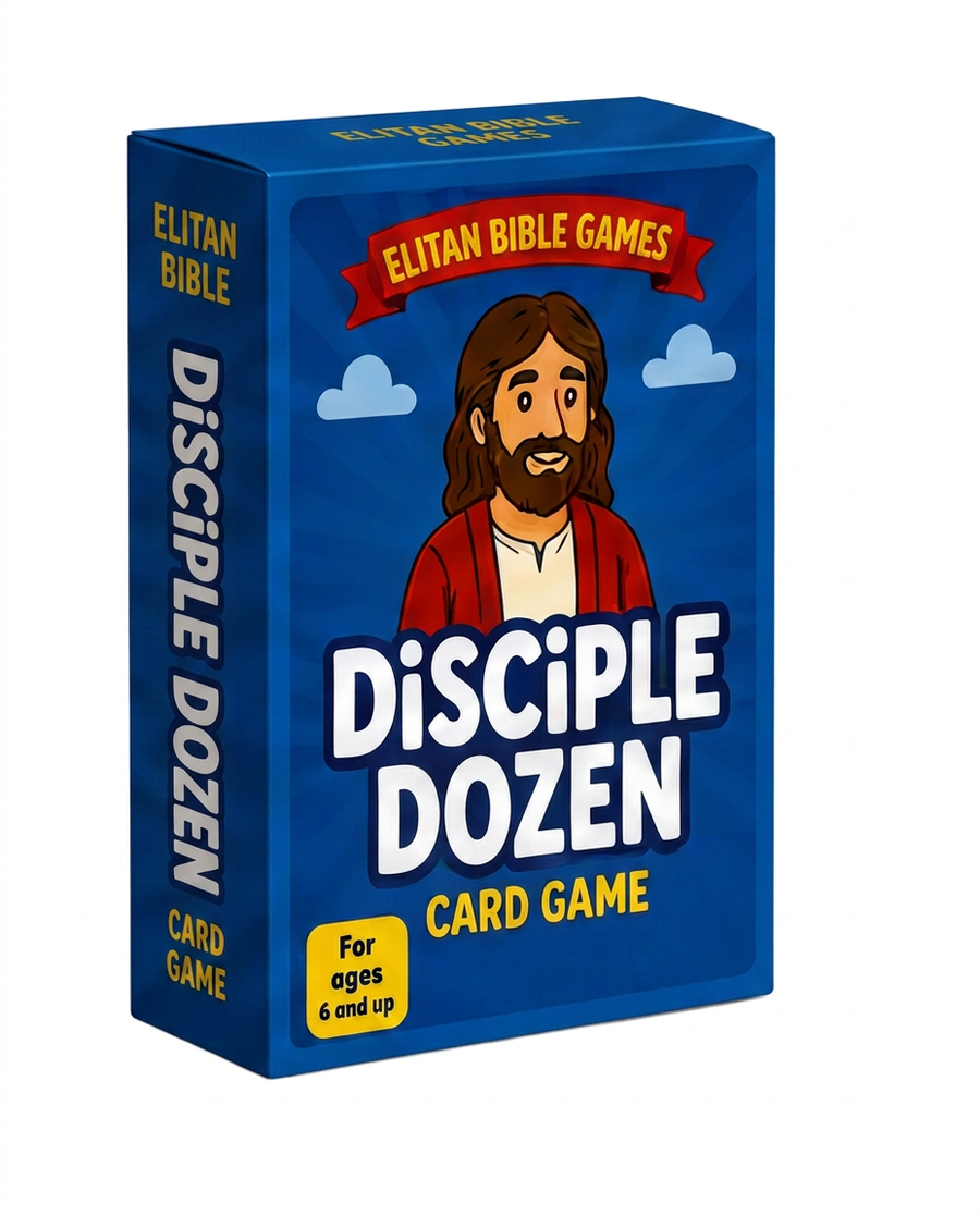 Disciple Dozen card game box — 3D render